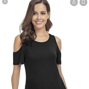 NWT (in bag) COREL cold shoulder top or t-shirt